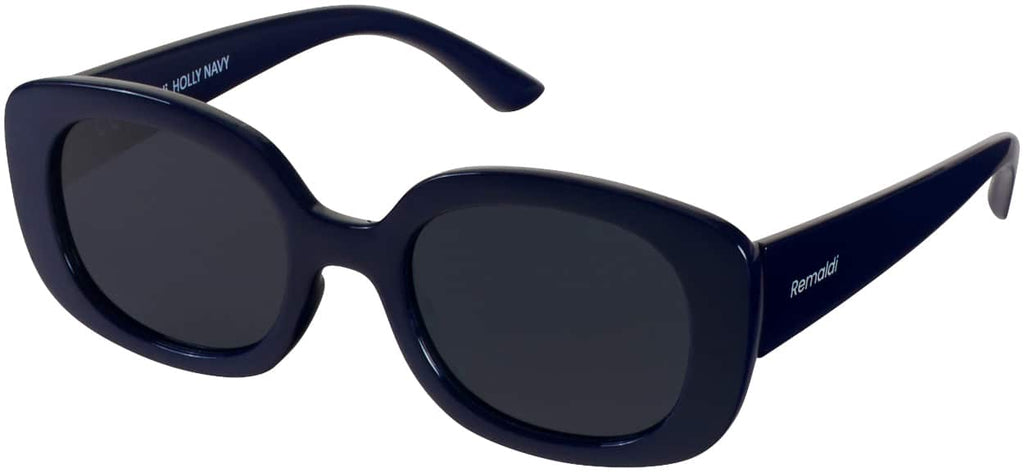 Holly Navy Sunglasses with Polarised Lenses by Remaldi