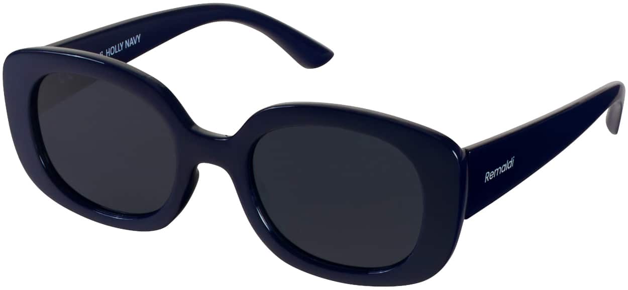 Holly Navy Sunglasses with Polarised Lenses by Remaldi