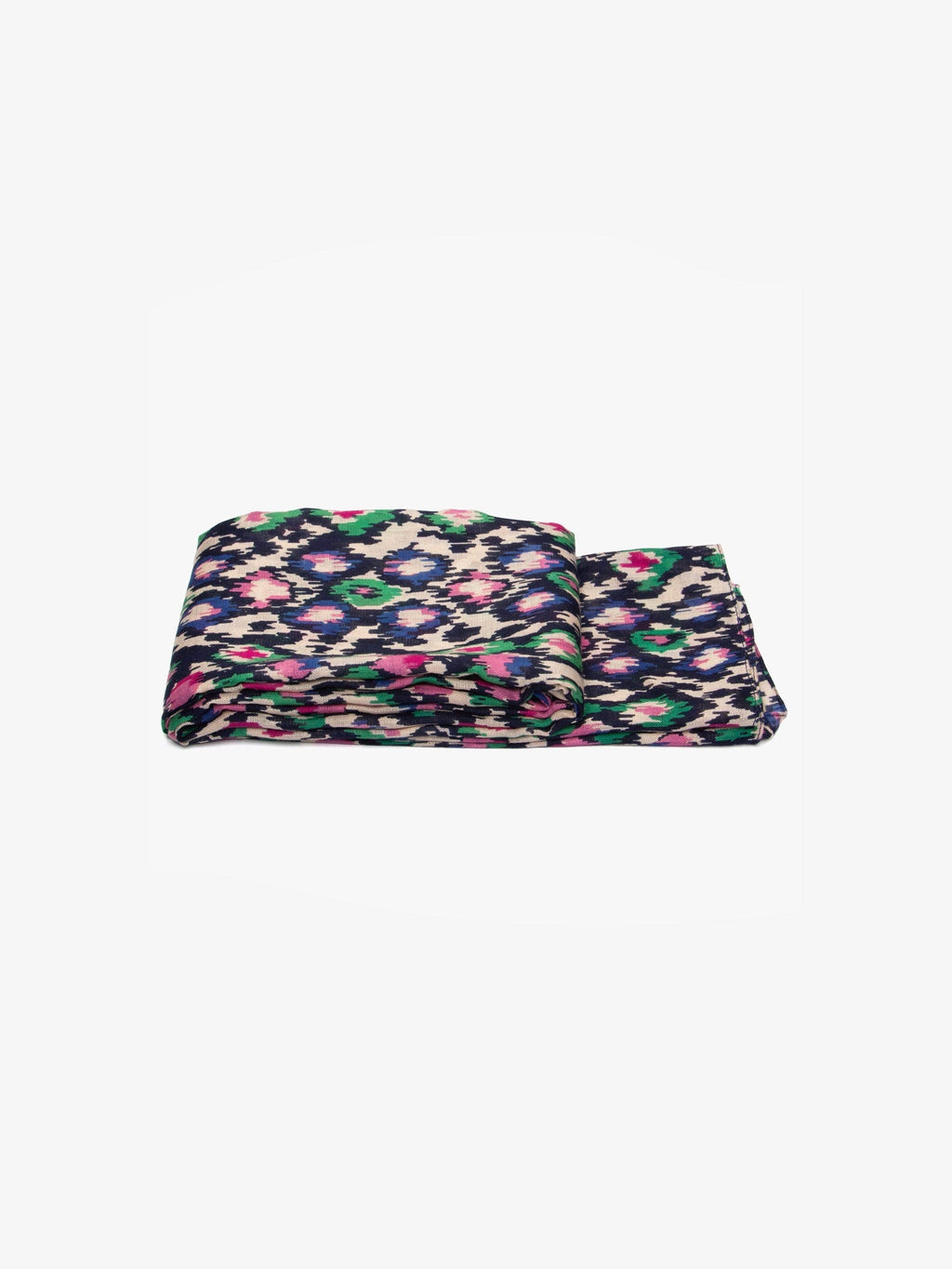 Belle Lightweight Scarf by Sarta - Navy Blue, Abstract Spot