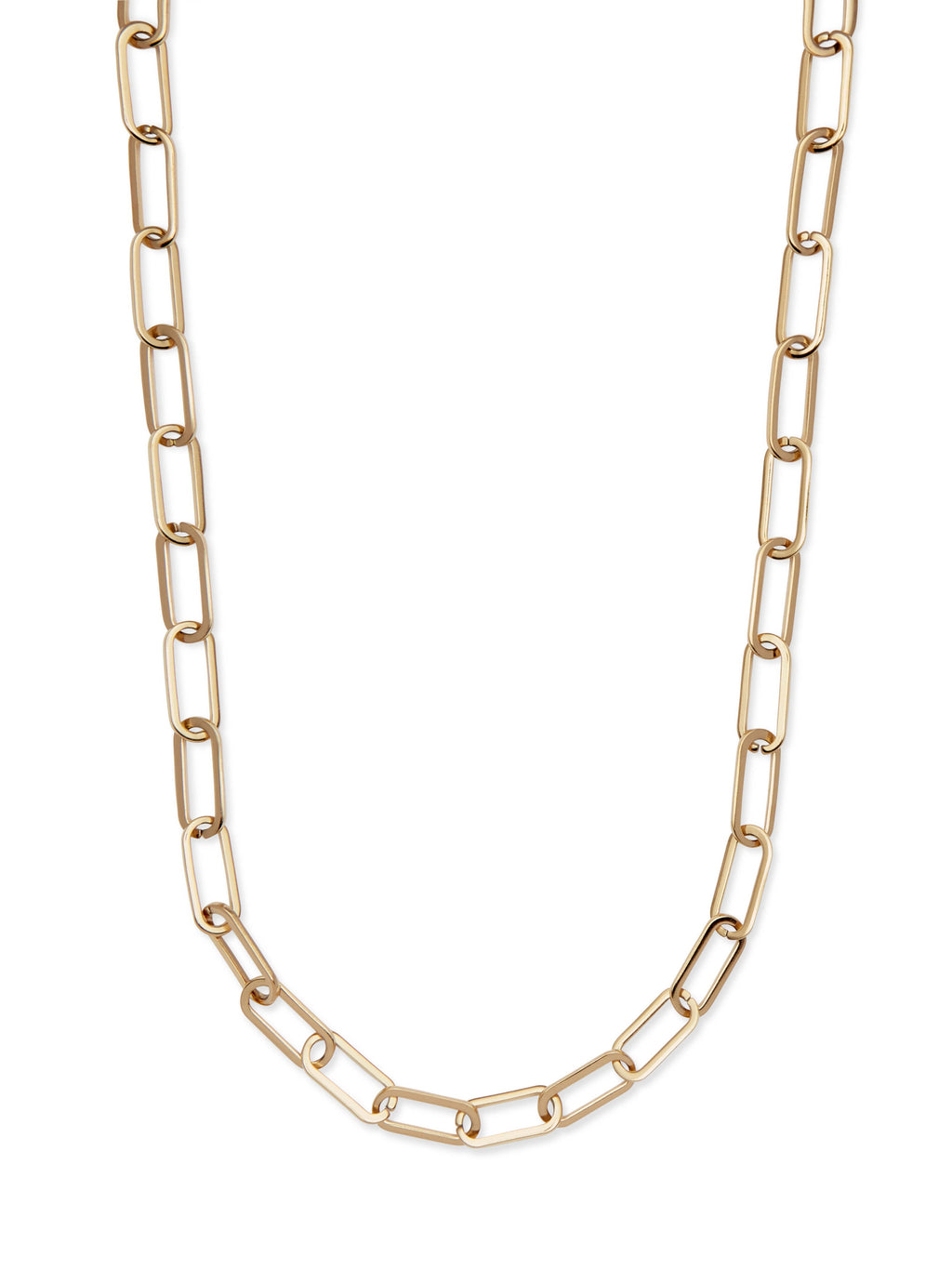 Gold Chunky Chain Link Necklace by Nordic Muse, Waterproof