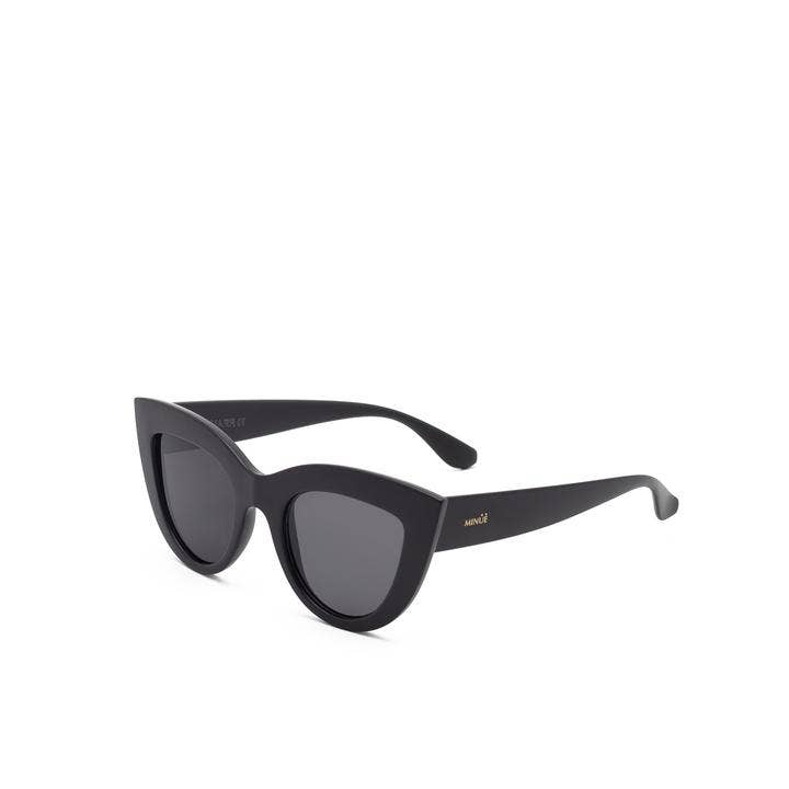 Lamarr Carbon Matte Sunglasses by Minue